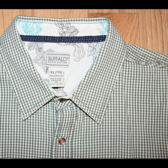 Men’s Designer Button Down Shirt By David Britton - Picture 3 of 6